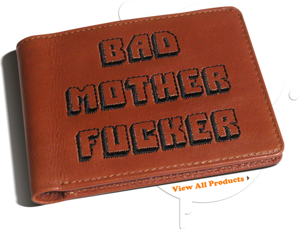 Bevestigen God partner BMFWallets.com - Get Your Bad Mother Fucker Wallet - The Official Wallet As  Seen in Pulp Fiction
